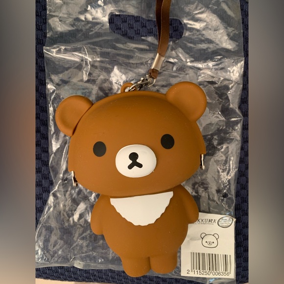 New rilakkuma plastic pouch with wrist strap - Picture 2 of 6